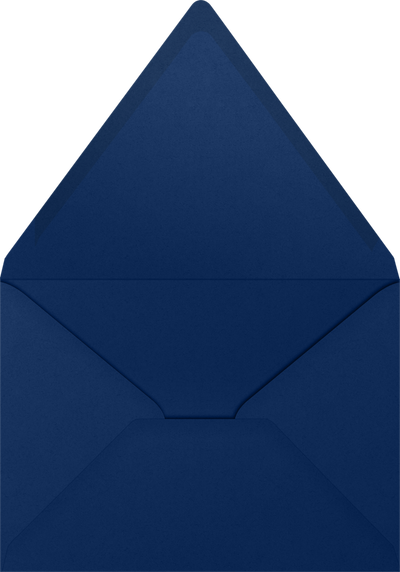 Navy Blue 32lb A7 Contour Flap Envelopes (5 1/4 x 7 1/4)