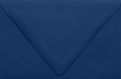 Navy Blue 32lb A9 Contour Flap Envelopes (5 3/4 x 8 3/4)