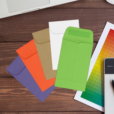 Lime Green 32lb #1 Coin Envelopes (2 1/4 x 3 1/2)