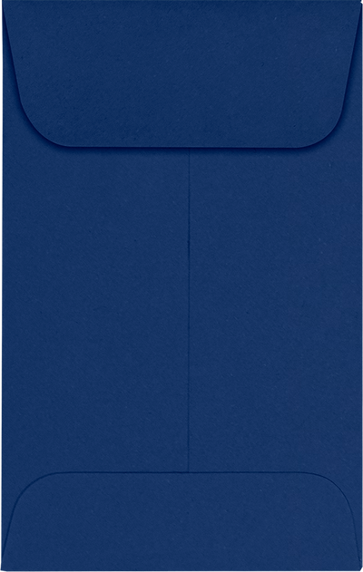 Navy Blue 32lb #1 Coin Envelopes (2 1/4 x 3 1/2)
