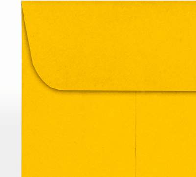 Sunflower Yellow 32lb #1 Coin Envelopes (2 1/4 x 3 1/2)