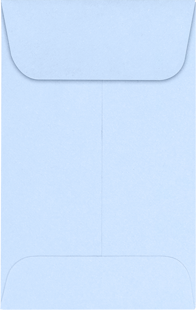 Baby Blue 32lb #1 Coin Envelopes (2 1/4 x 3 1/2)