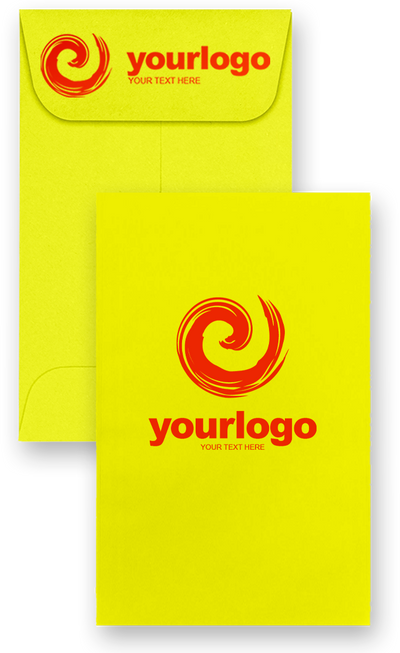 Citrus Yellow 32lb #1 Coin Envelopes (2 1/4 x 3 1/2)