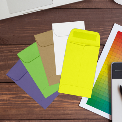 Citrus Yellow 32lb #1 Coin Envelopes (2 1/4 x 3 1/2)
