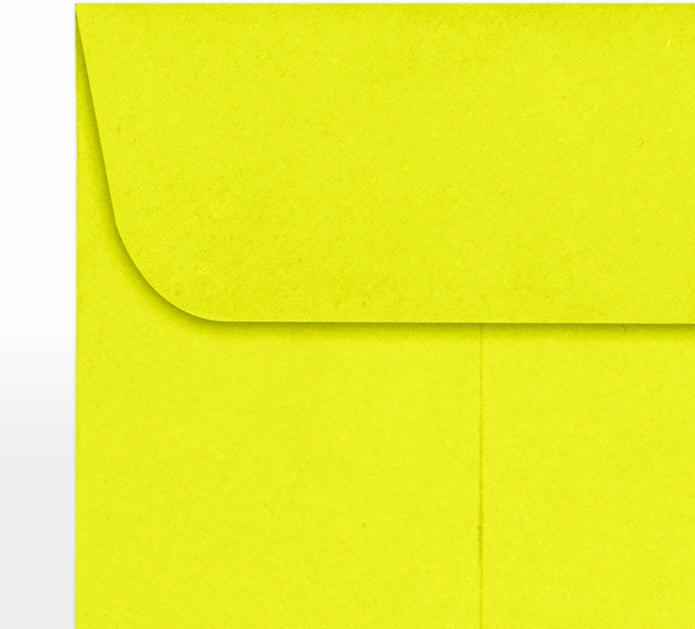 Citrus Yellow 32lb #1 Coin Envelopes (2 1/4 x 3 1/2)