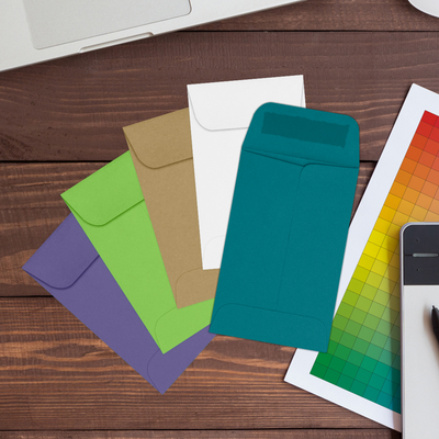 Teal Blue 32lb #1 Coin Envelopes (2 1/4 x 3 1/2)