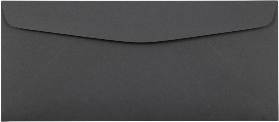 Dark Smoke Gray 28lb #10 Regular Envelopes (4 1/8 x 9 1/2)