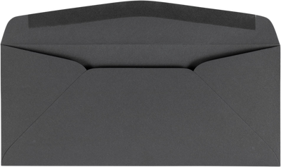 Dark Smoke Gray 28lb #10 Regular Envelopes (4 1/8 x 9 1/2)