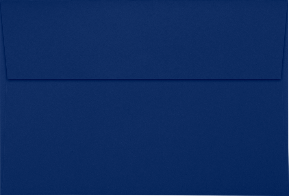 Navy Blue 32lb A10 Invitation Envelopes (6 x 9 1/2) with Peel & Seal