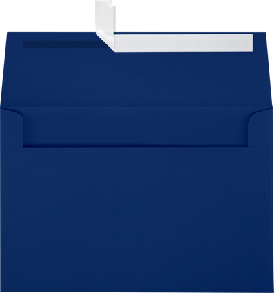 Navy Blue 32lb A10 Invitation Envelopes (6 x 9 1/2) with Peel & Seal