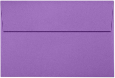 Violet Grape Purple 28lb A10 Invitation Envelopes (6 x 9 1/2) with Peel & Seal