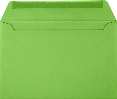 Lime Green 32lb 6 x 9 Booklet Envelopes