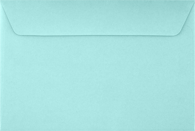 Seafoam Aqua Blue 32lb 6 x 9 Booklet Envelopes