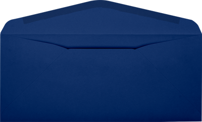 Navy Blue 32lb #9 Regular Envelopes (3 7/8 x 8 7/8)
