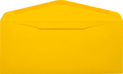 Sunflower Yellow 32lb #9 Regular Envelopes (3 7/8 x 8 7/8)