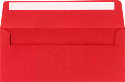 Snowflakes 32lb #10 Square Flap (4 1/8 x 9 1/2) with Peel & Seal