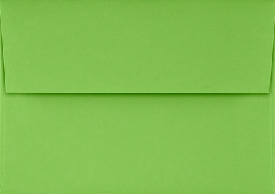 Lime Green 32lb A1 Invitation Envelopes (3 5/8 x 5 1/8) with Peel & Seal