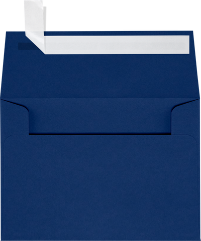 Navy Blue 32lb A1 Invitation Envelopes (3 5/8 x 5 1/8) with Peel & Seal
