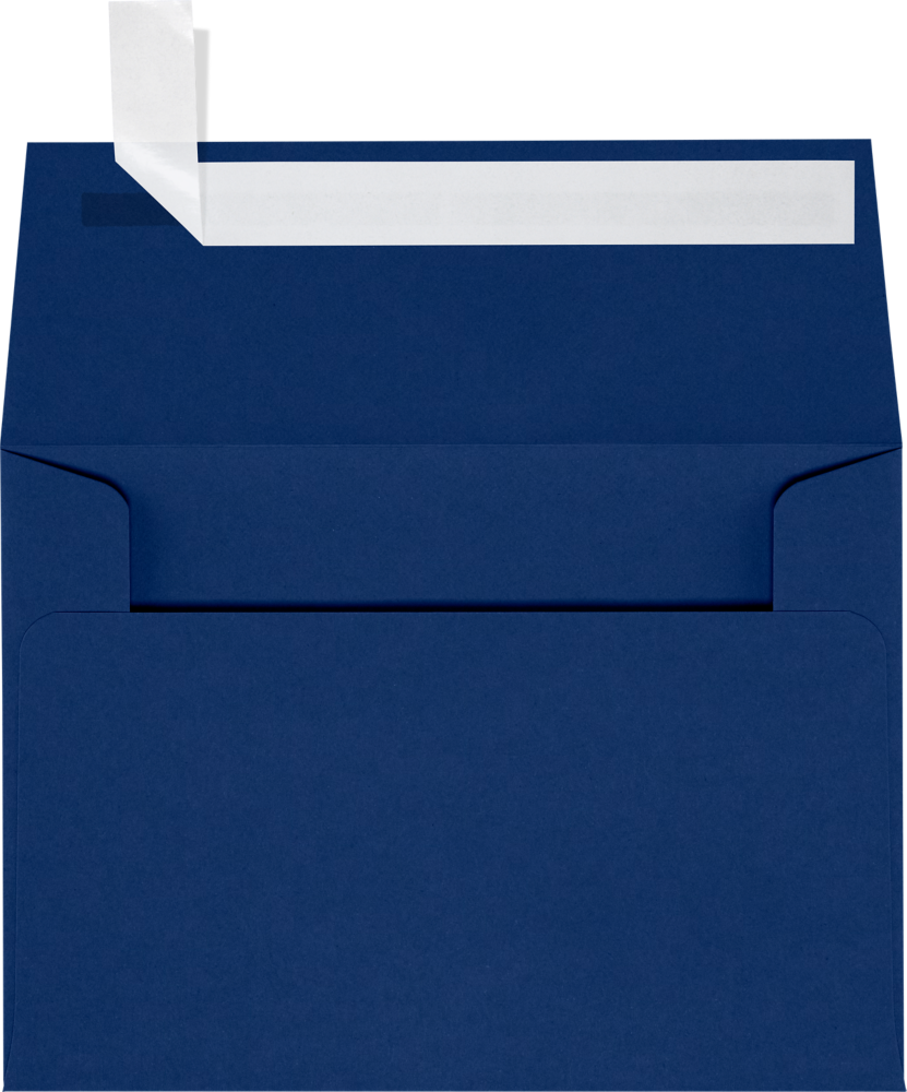 Navy Blue 32lb A1 Invitation Envelopes (3 5/8 x 5 1/8) with Peel & Seal