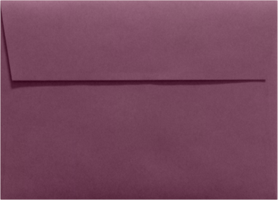 Vintage Plum Purple 32lb A1 Invitation Envelopes (3 5/8 x 5 1/8) with Peel & Seal