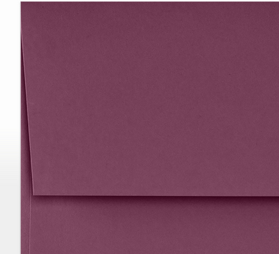 Vintage Plum Purple 32lb A1 Invitation Envelopes (3 5/8 x 5 1/8) with Peel & Seal