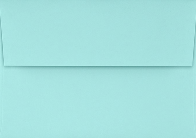 Seafoam Aqua Blue 32lb A1 Invitation Envelopes (3 5/8 x 5 1/8) with Peel & Seal