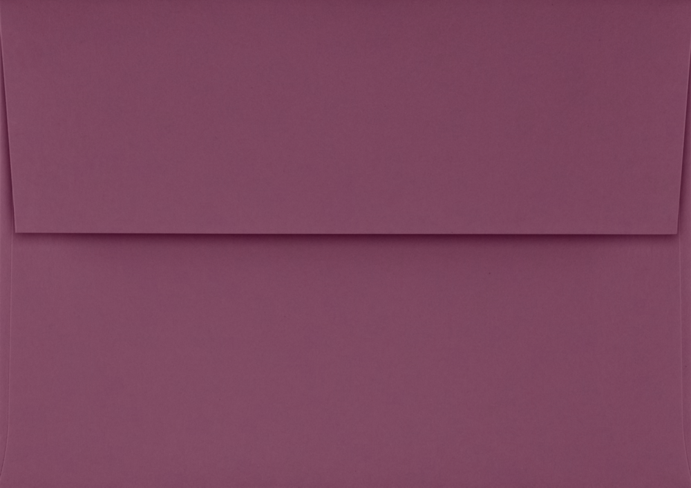 Vintage Plum Purple 32lb A2 Invitation Envelopes (4 3/8 x 5 3/4) with Peel & Seal
