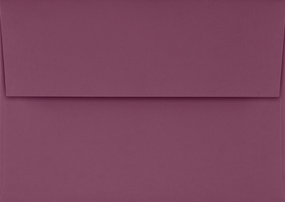 Vintage Plum Purple 32lb A2 Invitation Envelopes (4 3/8 x 5 3/4) with Peel & Seal
