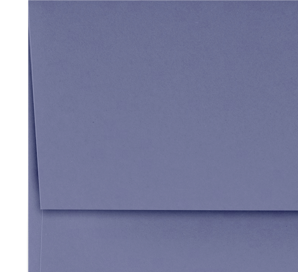 Wisteria Purple 32lb A2 Invitation Envelopes (4 3/8 x 5 3/4) with Peel & Seal