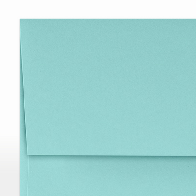 Seafoam Aqua Blue 32lb A2 Invitation Envelopes (4 3/8 x 5 3/4) with Peel & Seal