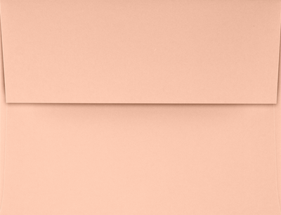 Blush Pink 32lb A2 Invitation Envelopes (4 3/8 x 5 3/4) with Peel & Seal