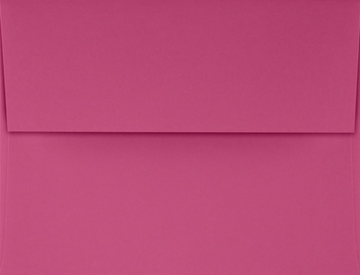 Fuchsia Pink Magenta 32lb A4 Invitation Envelopes (4 1/4 x 6 1/4) with Peel & Seal