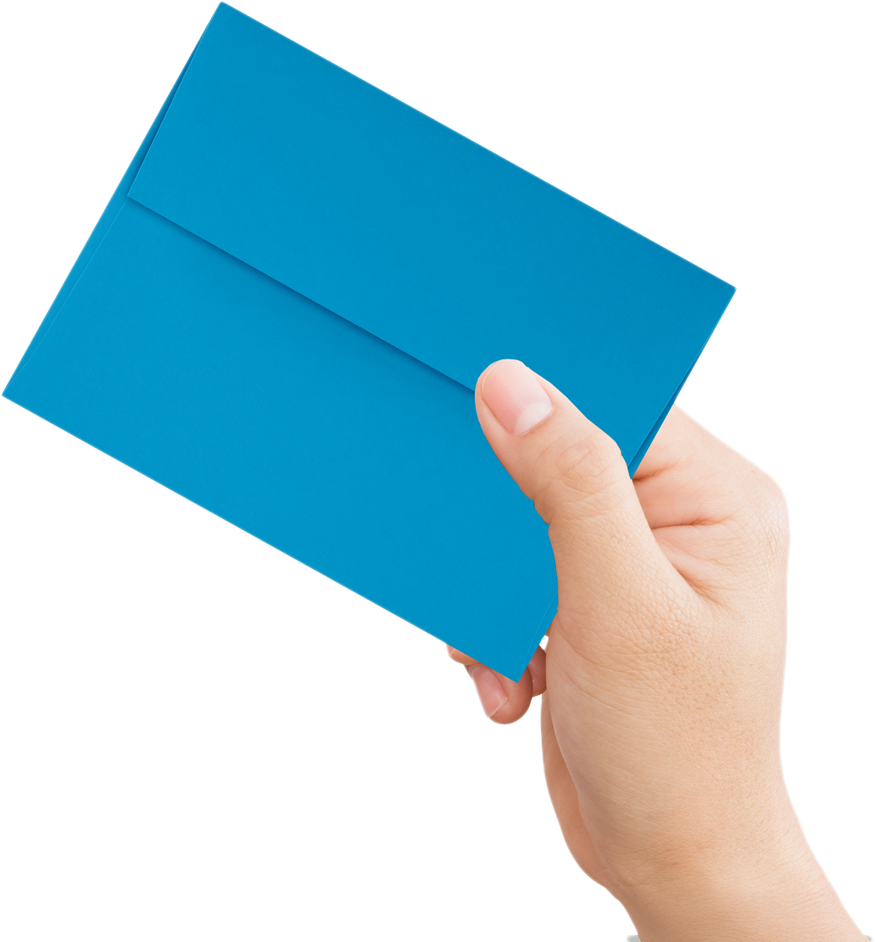 Pool Blue 32lb A4 Invitation Envelopes (4 1/4 x 6 1/4) with Peel & Seal