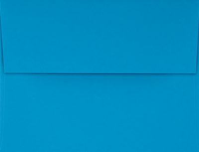 Pool Blue 32lb A4 Invitation Envelopes (4 1/4 x 6 1/4) with Peel & Seal
