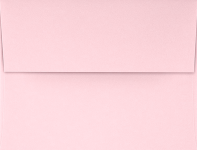 Baby Candy Pink 32lb A4 Invitation Envelopes (4 1/4 x 6 1/4) with Peel & Seal