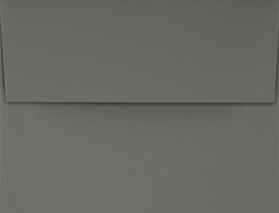 Dark Smoke Gray 32lb A4 Invitation Envelopes (4 1/4 x 6 1/4) with Peel & Seal