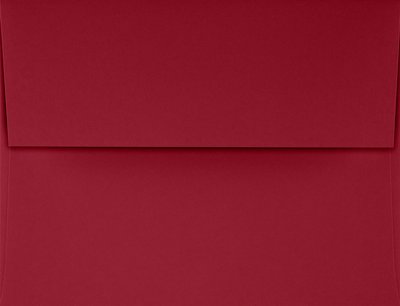 Garnet Dark Red 32lb A4 Invitation Envelopes (4 1/4 x 6 1/4) with Peel & Seal