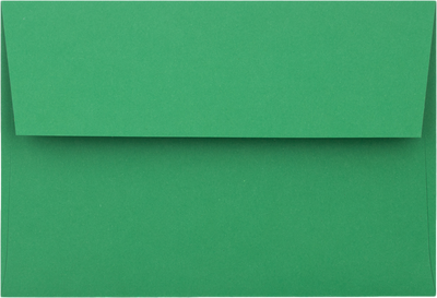 Holiday Green 32lb A4 Invitation Envelopes (4 1/4 x 6 1/4) with Peel & Seal