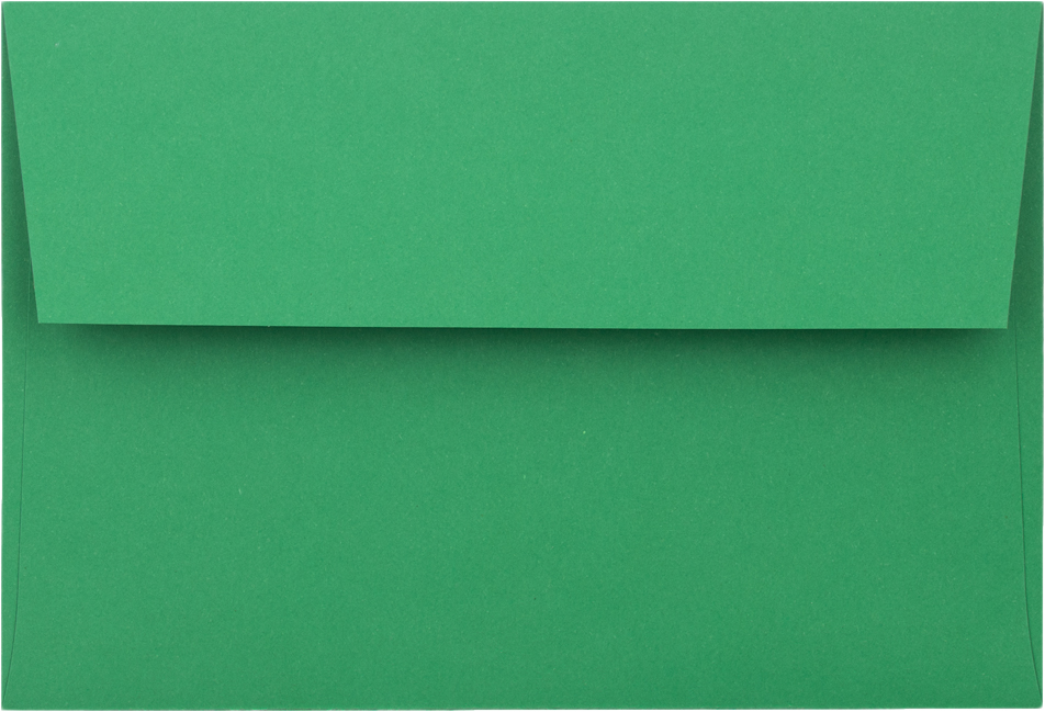 Holiday Green 32lb A4 Invitation Envelopes (4 1/4 x 6 1/4) with Peel & Seal
