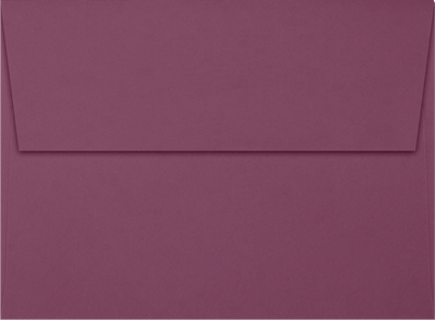 Vintage Plum Purple 32lb A6 Invitation Envelopes (4 3/4 x 6 1/2) with Peel & Seal