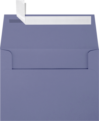 Wisteria Purple 32lb A6 Invitation Envelopes (4 3/4 x 6 1/2) with Peel & Seal