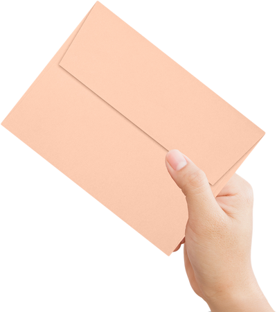 Blush Pink 32lb A6 Invitation Envelopes (4 3/4 x 6 1/2) with Peel & Seal