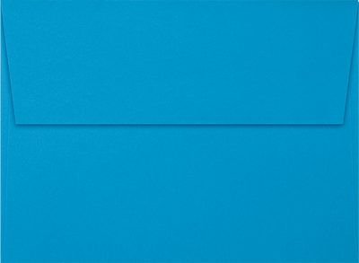 Pool Blue 32lb A7 Invitation Envelopes (5 1/4 x 7 1/4) with Peel & Seal
