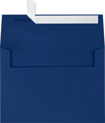 Navy Blue 32lb A7 Invitation Envelopes (5 1/4 x 7 1/4) with Peel & Seal