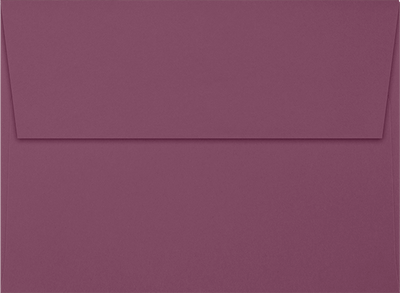Vintage Plum Purple 32lb A7 Invitation Envelopes (5 1/4 x 7 1/4) with Peel & Seal