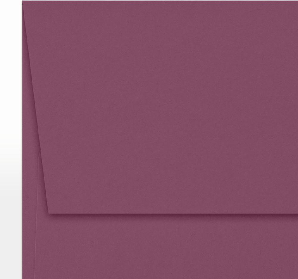 Vintage Plum Purple 32lb A7 Invitation Envelopes (5 1/4 x 7 1/4) with Peel & Seal