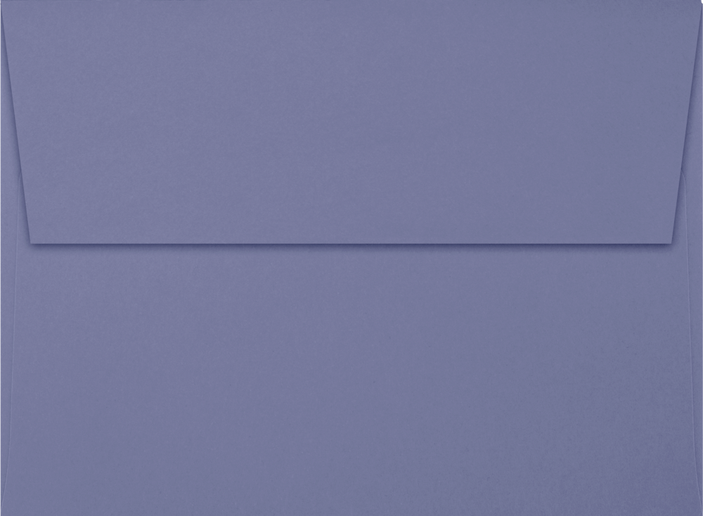 Wisteria Purple 32lb A7 Invitation Envelopes (5 1/4 x 7 1/4) with Peel & Seal