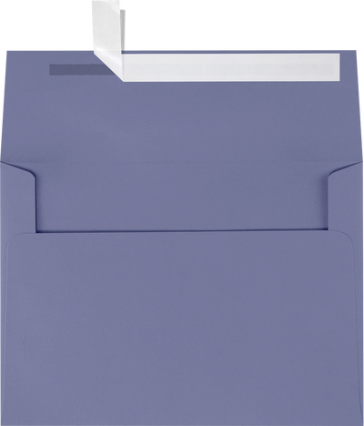 Wisteria Purple 32lb A7 Invitation Envelopes (5 1/4 x 7 1/4) with Peel & Seal