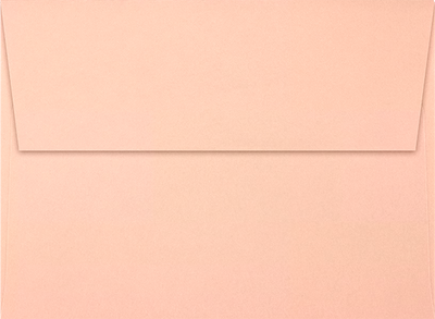 Blush Pink 32lb A7 Invitation Envelopes (5 1/4 x 7 1/4) with Peel & Seal