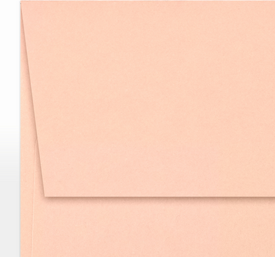 Blush Pink 32lb A7 Invitation Envelopes (5 1/4 x 7 1/4) with Peel & Seal
